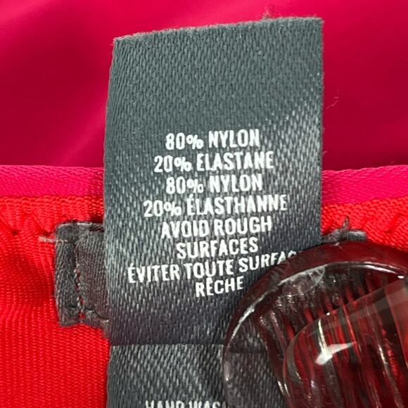 Aerie Super Scoop Pink Plunging Back One Piece Swimsuit - Picture 10 of 11